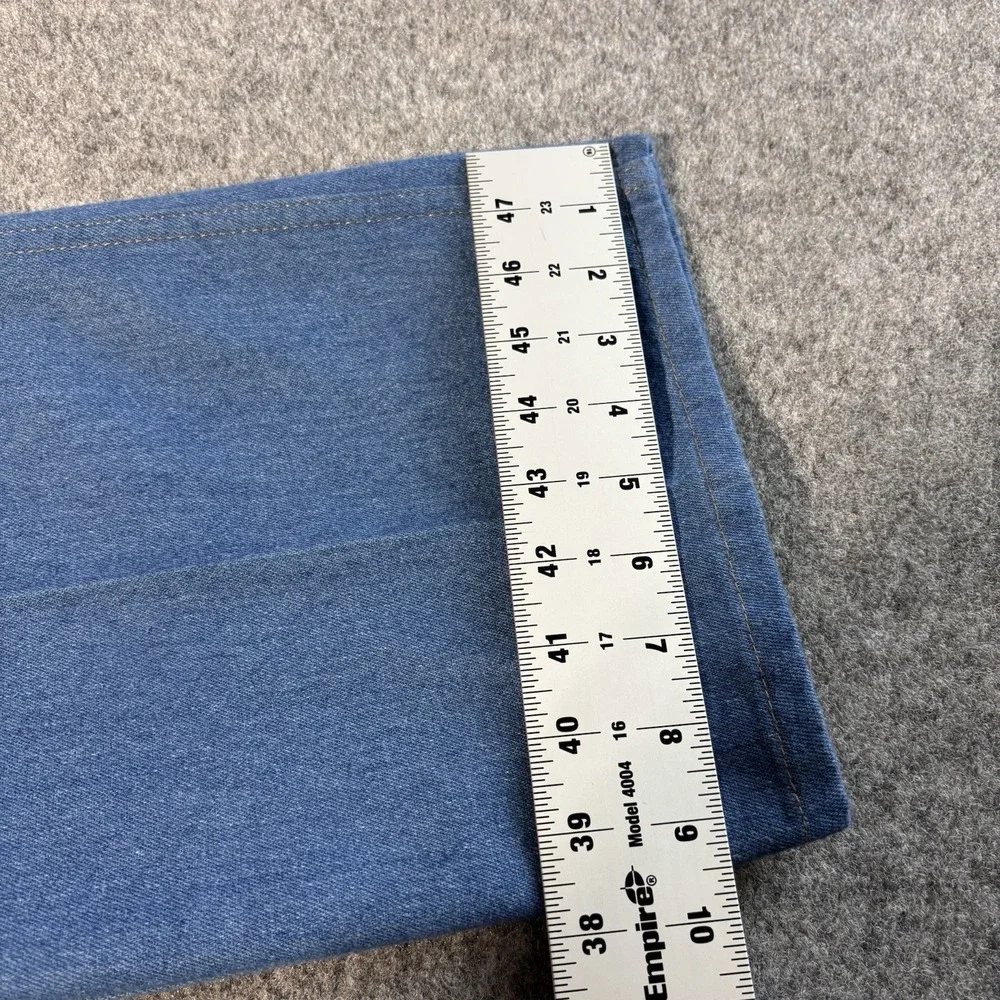 Wrangler Jeans 46x30 (Fits 45X30) Mens Regular Fit Blue Denim Classic Workwear